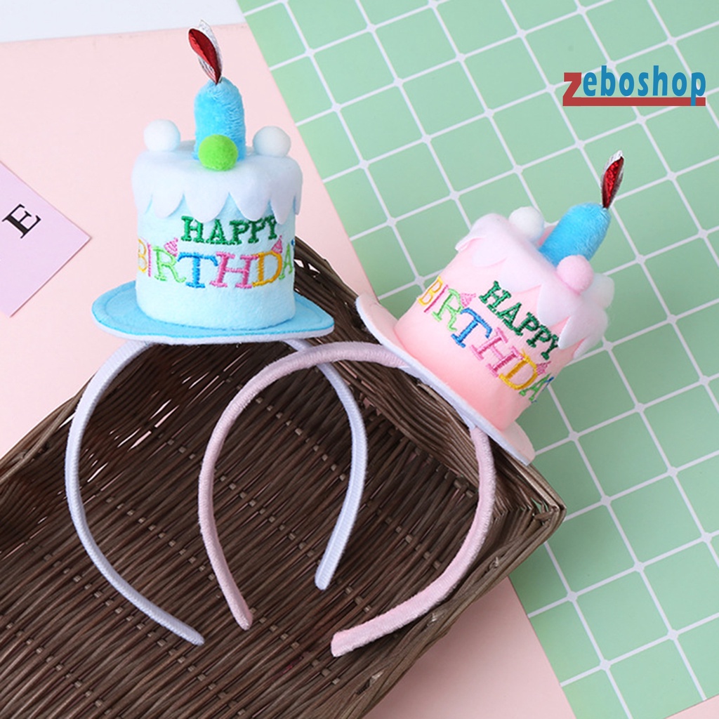 Cài Tóc Thủ Công Màu Sắc Tươi Sáng Tùy Chỉnh Trang Trí Tiệc Sinh Nhật Cho Bé