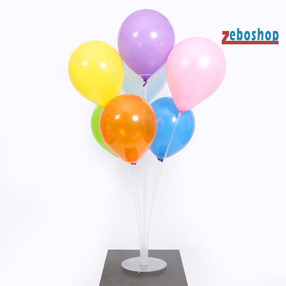 Giá Đỡ Trưng Bày Bong Bóng 8 Ống Dùng Trang Trí Tiệc Cưới / Sinh Nhật / Sinh Nhật