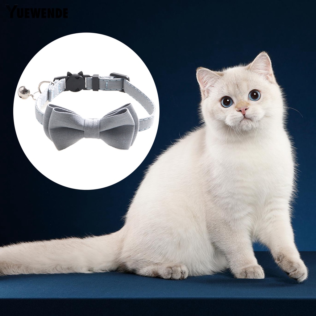 Vòng Cổ Hình Nơ Có Thể Tháo Rời Cho Thú Cưng