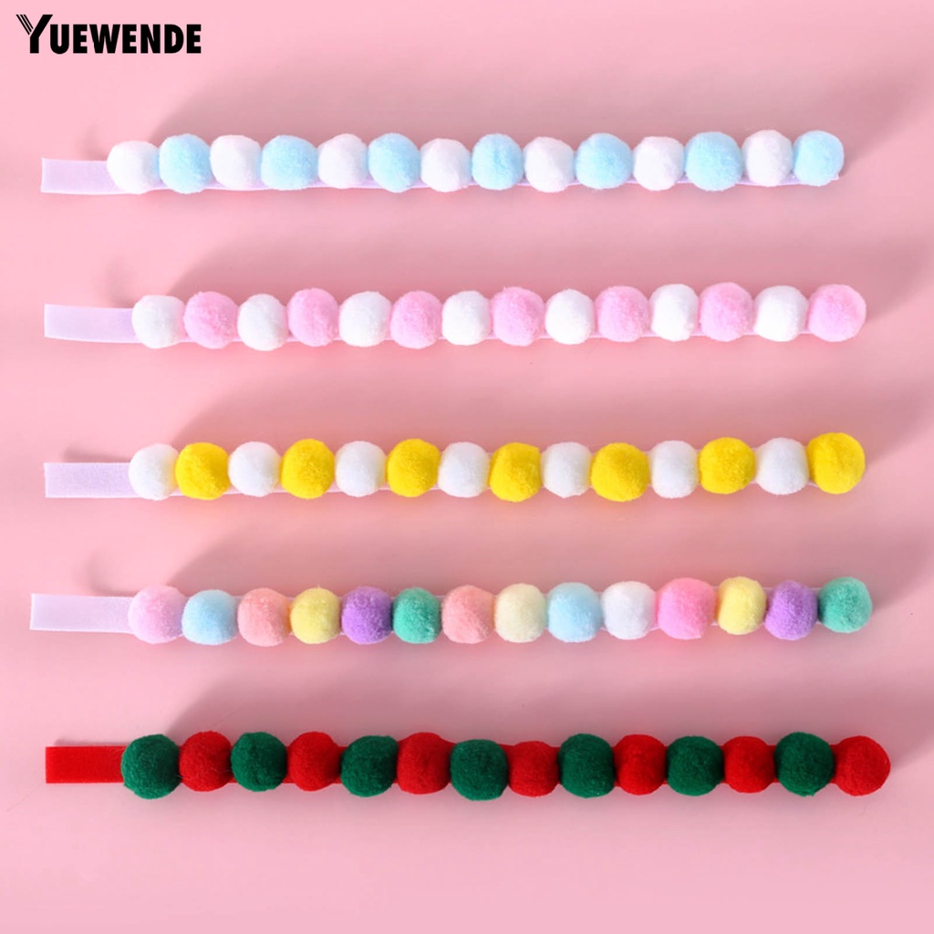 Vòng Cổ Gắn Quả Bông Trang Trí Giáng Sinh Cho Thú Cưng