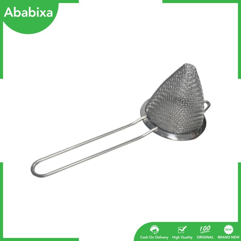 Dụng Cụ Lọc Thức Ăn Nhỏ Bằng Thép Không Gỉ Với Tay Cầm Dài Chống Rỉ Dùng Pha Chế Cocktail / Trà / Cà Phê