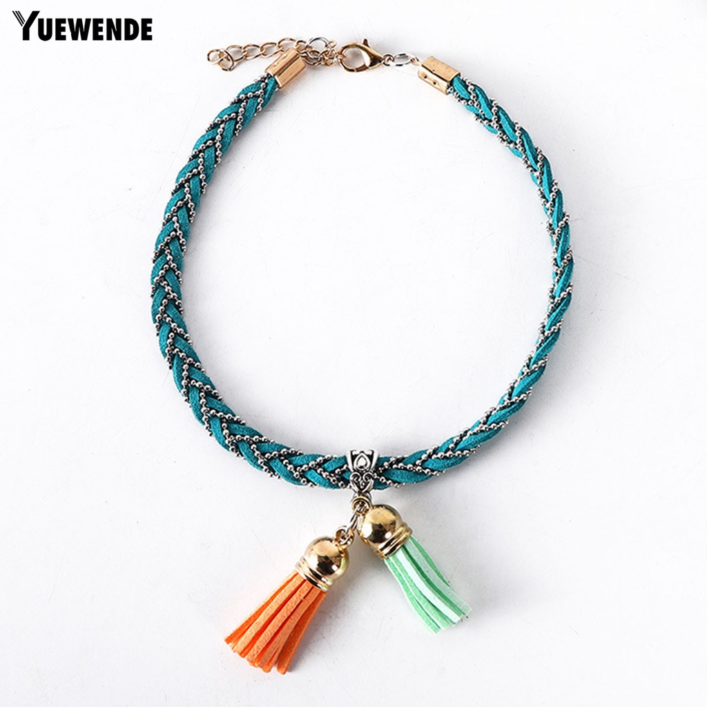 Yq.e Vòng Cổ Bện Thủ Công Chống Rách Có Thể Điều Chỉnh Cho Mèo Cưng