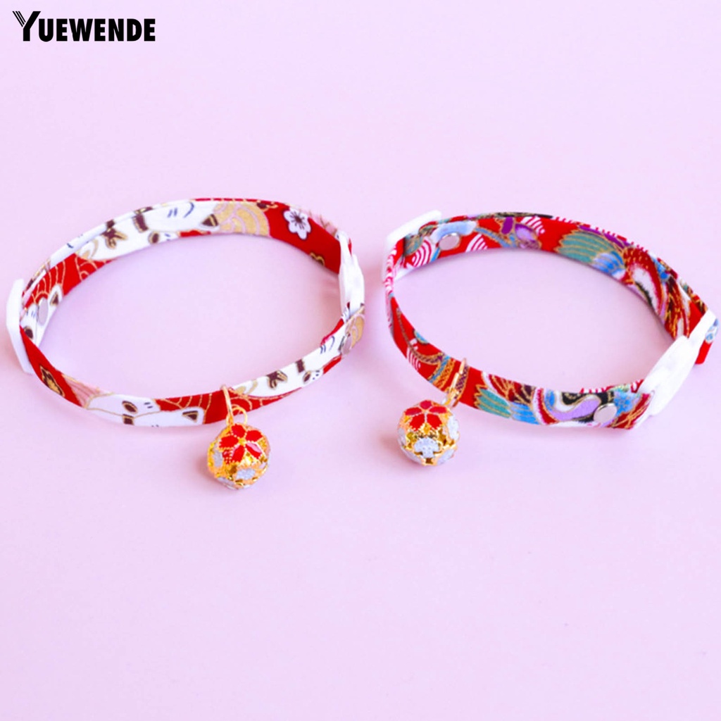 Vòng Cổ Cho Thú Cưng Gắn Chuông Phong Cách Nhật Bản