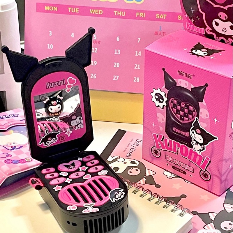 Quạt Gắn Điện Thoại Y2K Chính Hãng Kuromi