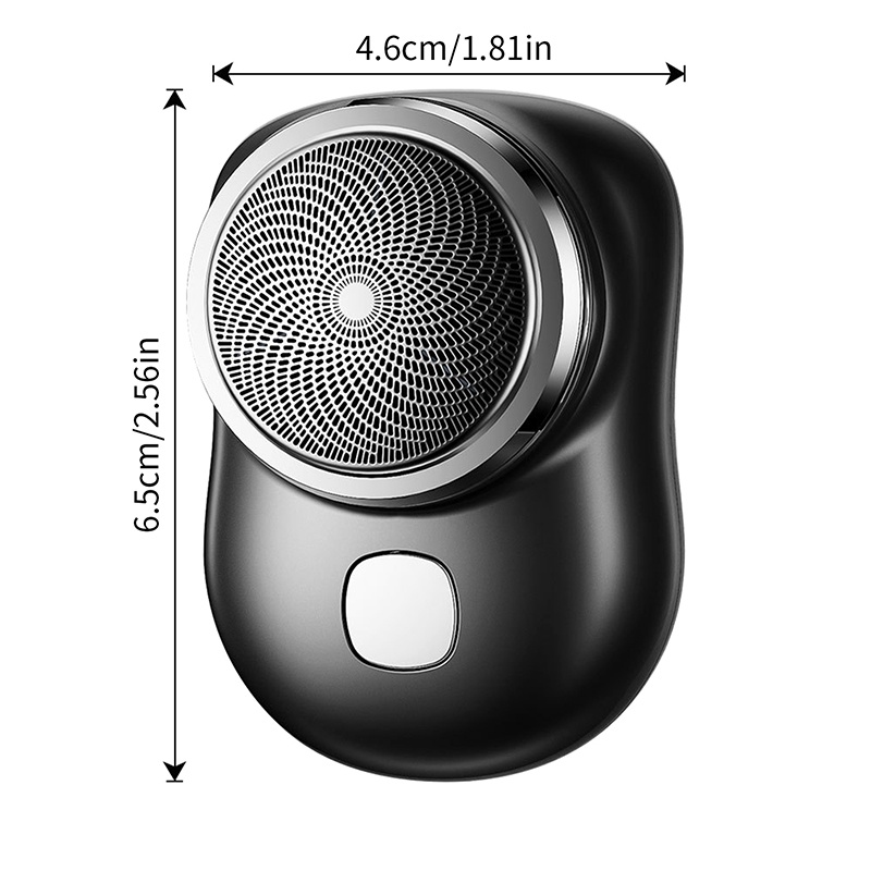 Dao Cạo Râu Mini Có Thể Sạc Lại Tiện Dụng Cho Nam
