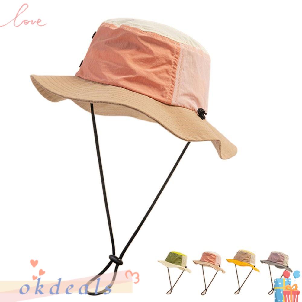 Mũ Bucket Vành Rộng Mau Khô Thời Trang Mùa Hè