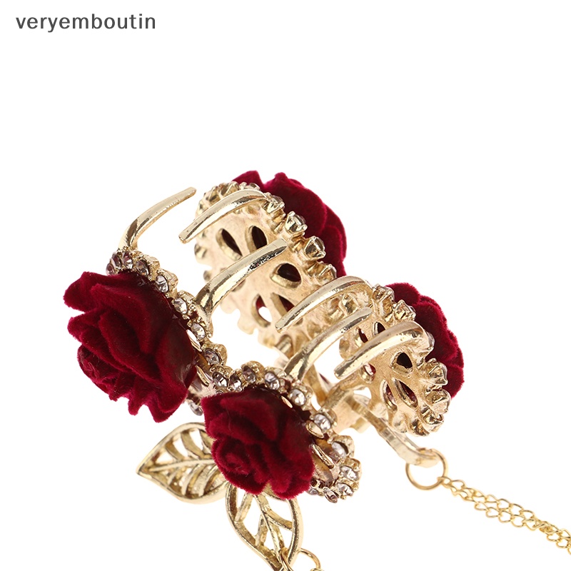 Kẹp Tóc Tua Rua Đính Ngọc Trai Phong Cách Hàn Quốc