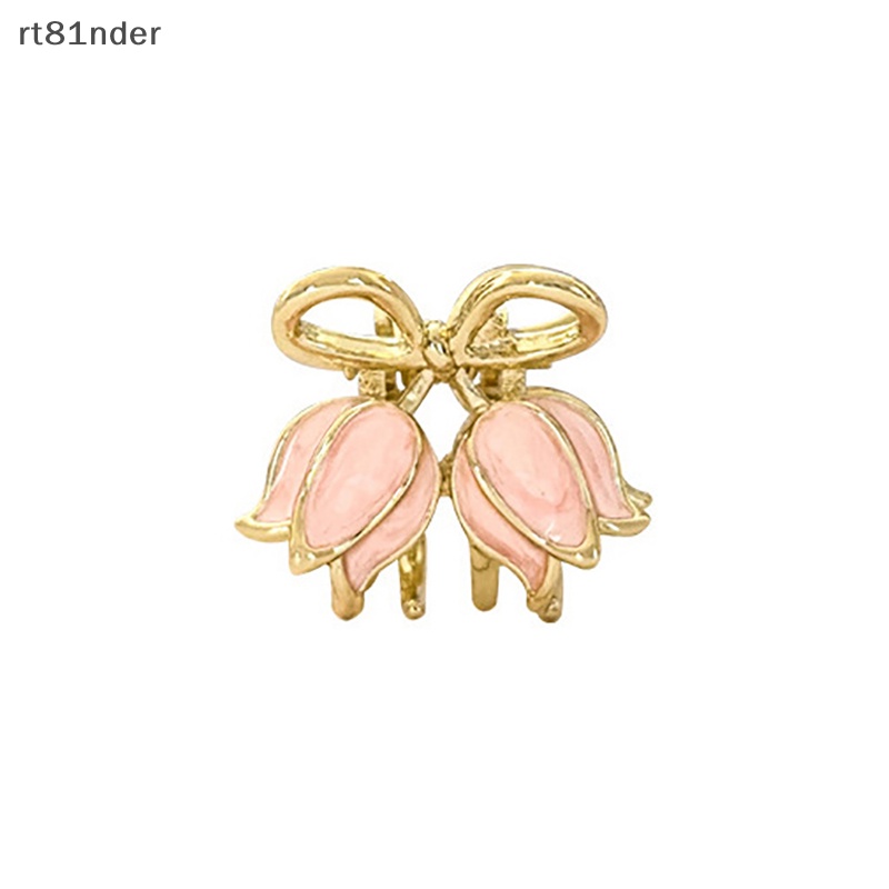 Kẹp Tóc Hoa Tulip Màu Hồng Thời Trang Cho Nữ