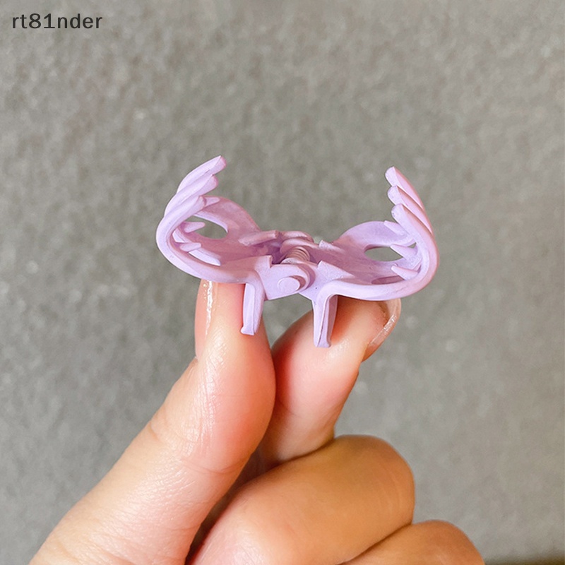 Set 10 Kẹp Tóc Nhựa Mini Thời Trang Cho Nữ