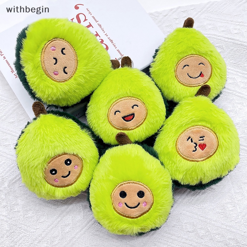 Móc Khóa Gắn Búp Bê Nhồi Bông Hình Quả Bơ Năm 2023 Dễ Thương