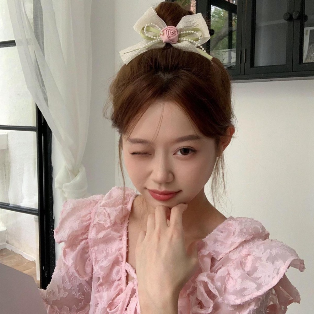 Kẹp Tóc Nơ Ruy Băng Thời Trang Đơn Giản Cho Nữ Mã 2023