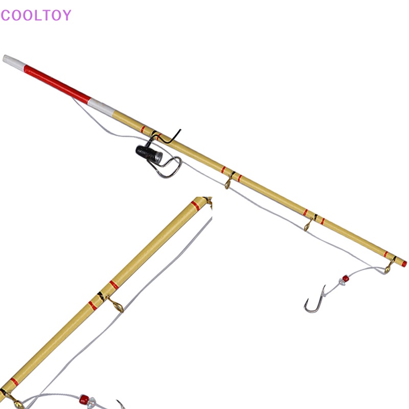 Cooltoy 1 Mô Hình Cần Câu Cá Mini Tỉ Lệ 1: 12 Trang Trí Nhà Búp Bê