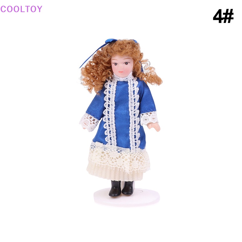 Đầm Đồ Chơi Búp Bê Màu Xanh Navy Tỉ Lệ 1: 12