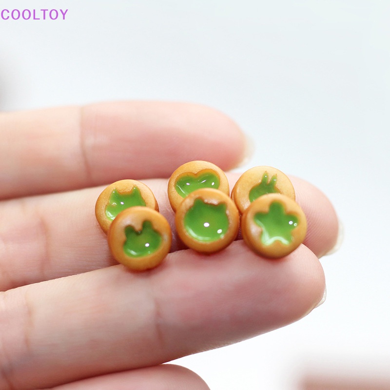 Set 6 Mô Hình Bánh Quy Mini Cho Nhà Búp Bê