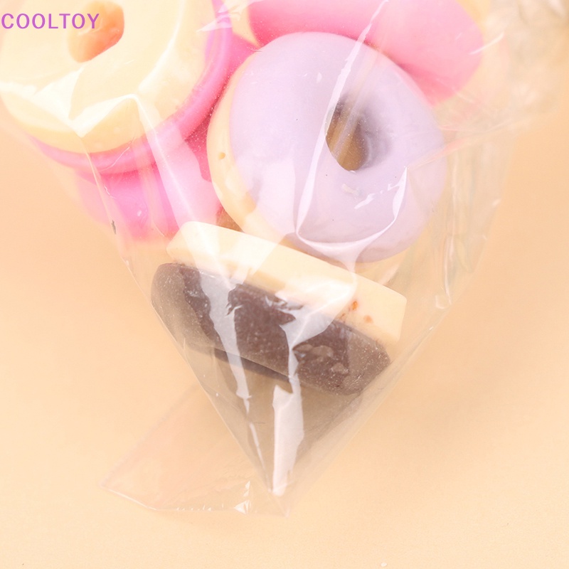 Cooltoy Set 6 Mô Hình Kẹo Macaron Trang Trí Tiểu Cảnh Nhà Búp Bê