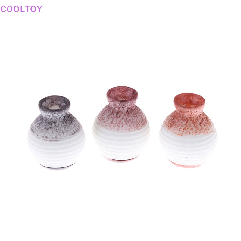 Bình Hoa Sứ Thu Nhỏ Dùng Trang Trí Nhà Búp Bê DIY