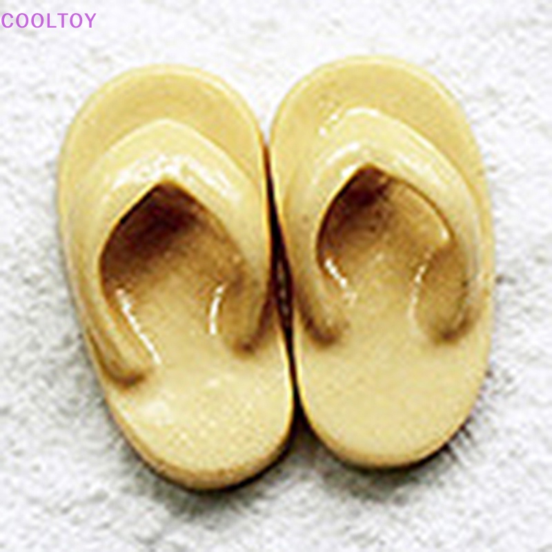 Cooltoy 1 Cặp Dép Đi Trong Nhà Mini Nhiều Màu Sắc Trang Trí Nội Thất Nhà Búp Bê Bán Chạy