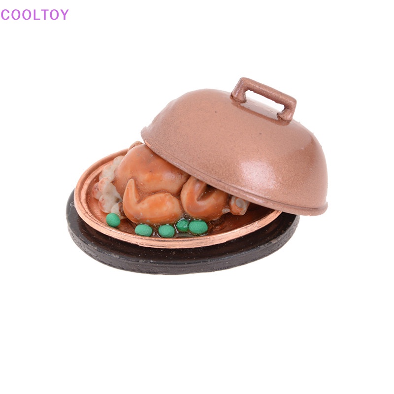 Cooltoy Mô Hình Gà Tây Có Nắp Tỉ Lệ 1: 12 Trang Trí Nhà Búp Bê