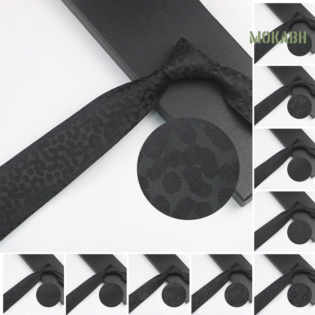 Cà Vạt [Mokabh] Điều Chỉnh Được Chống Dầu Chống Bụi Bẩn Chống Nhăn Trang Trọng Cho Văn Phòng Tiệc Lễ Hội