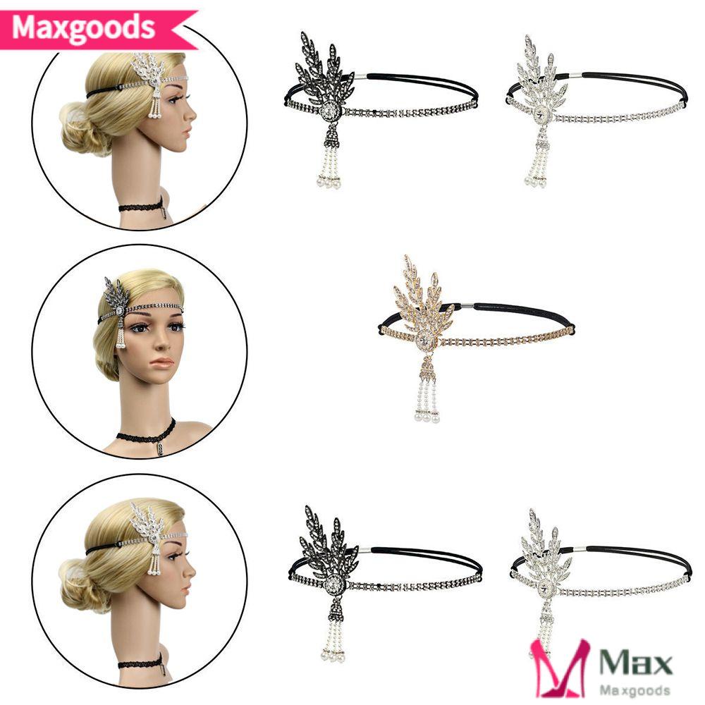 Băng Đô Cài Tóc Co Giãn Phong Cách Vintage Thanh Lịch Cho Cô Dâu