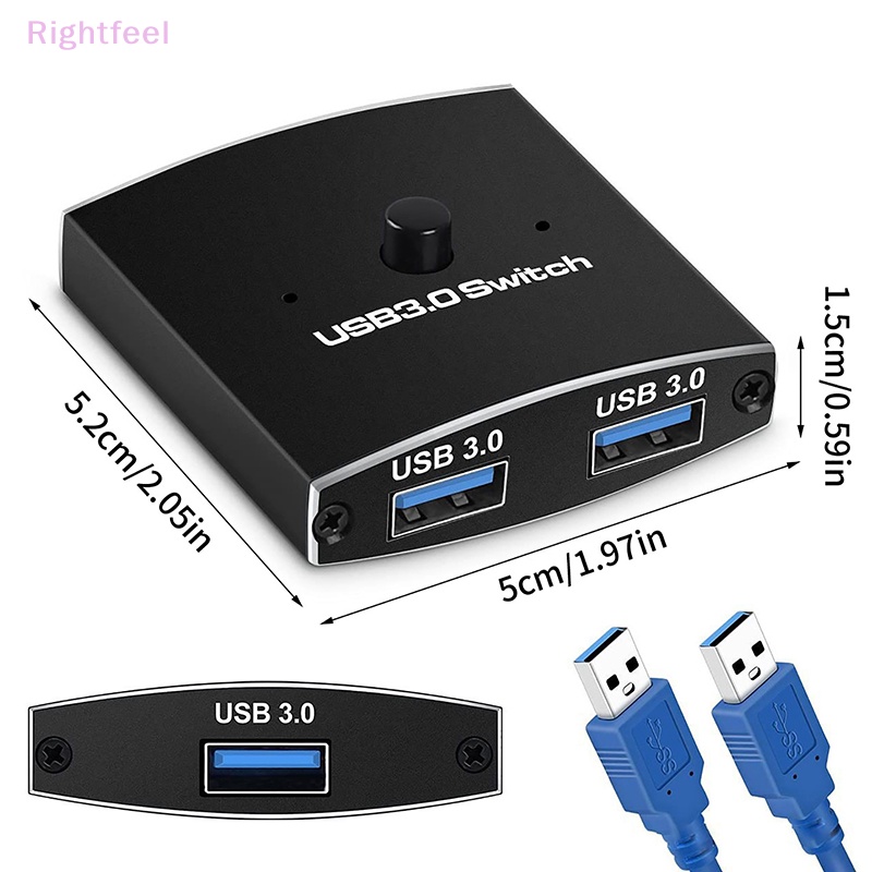 Công Tắc Chuyển Đổi USB 3.0 5Gbps 2 Trong 1 USB 3.0 Hai Chiều Mới