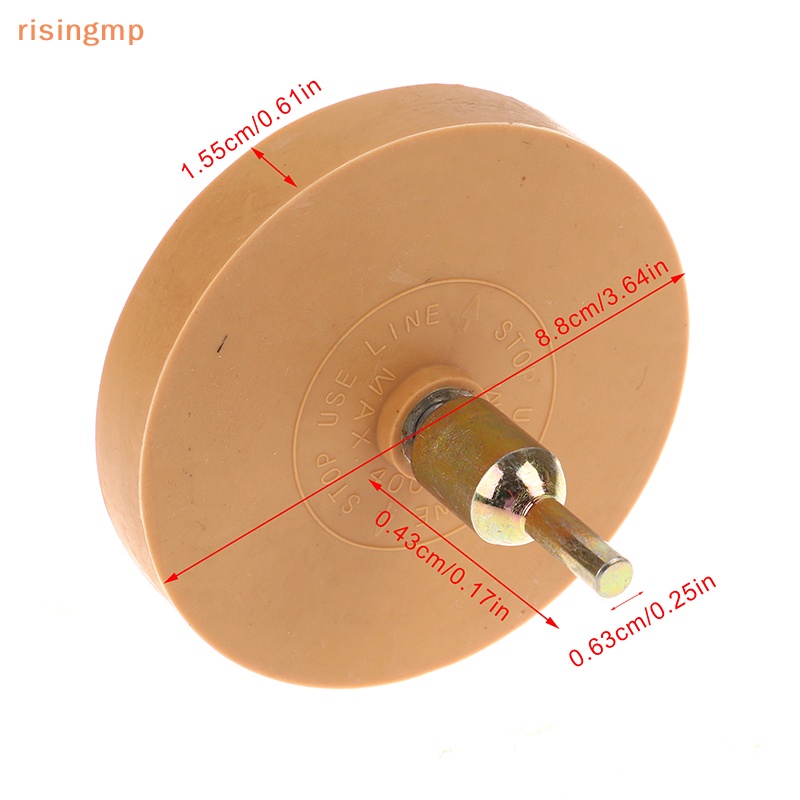 Bánh Xe Cao Su 88mm Loại Bỏ Keo Dán Xe Hơi Tiện Dụng