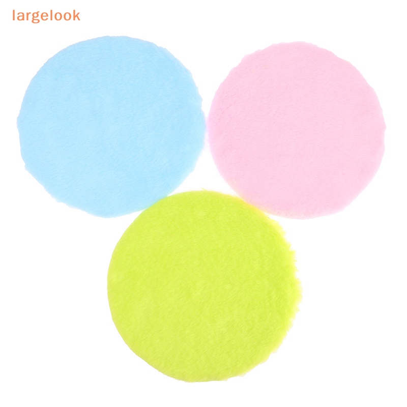 1 Thảm Lông Lót Sàn Hình Tròn Trang Trí Nhà Búp Bê