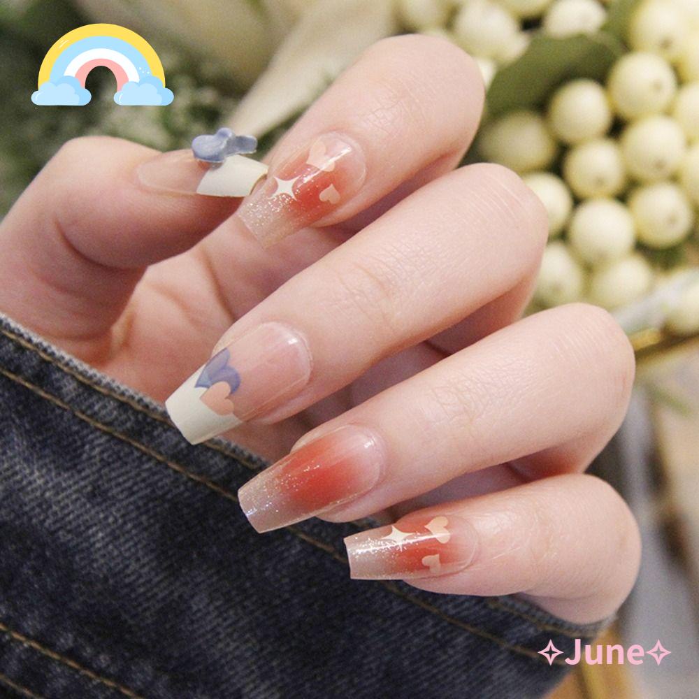 Bộ 24 Móng Tay Giả Chuyên Dụng Cho Múa Ba Lê DIY