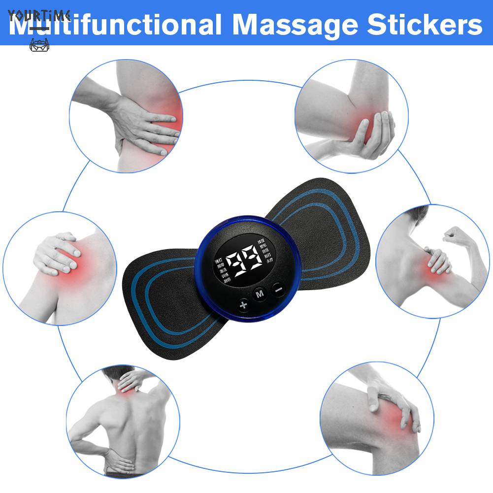 Miếng Dán Massage Cổ Vai Lưng Mini Giảm Mệt Mỏi