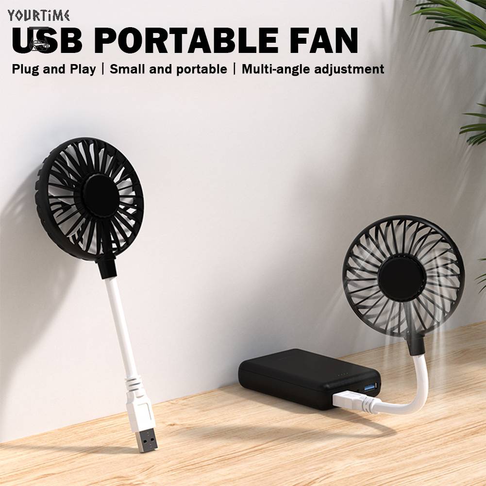 Quạt Làm Mát Mini Bỏ Túi Sạc Cổng USB Dùng Cho Văn Phòng / Dorm
