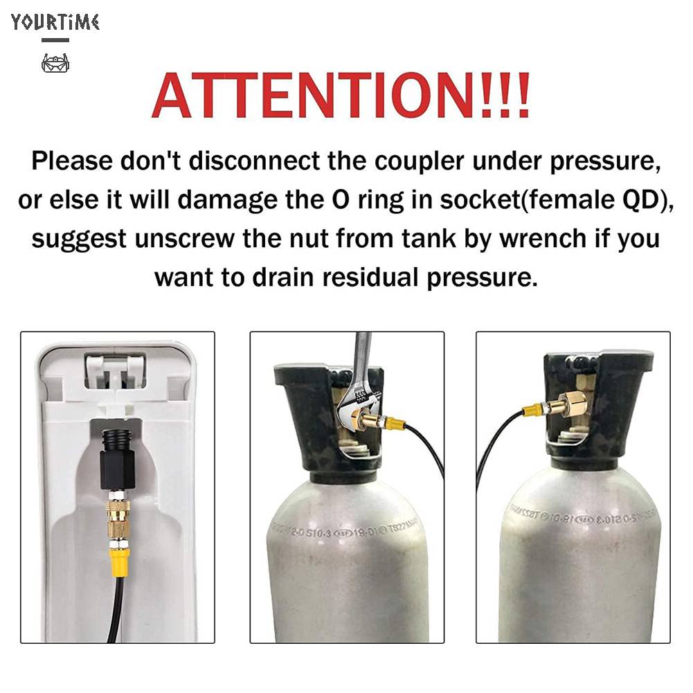 Bộ Chuyển Đổi CO2 Chống Rỉ Sét Cho Bình Nước Soda CO2