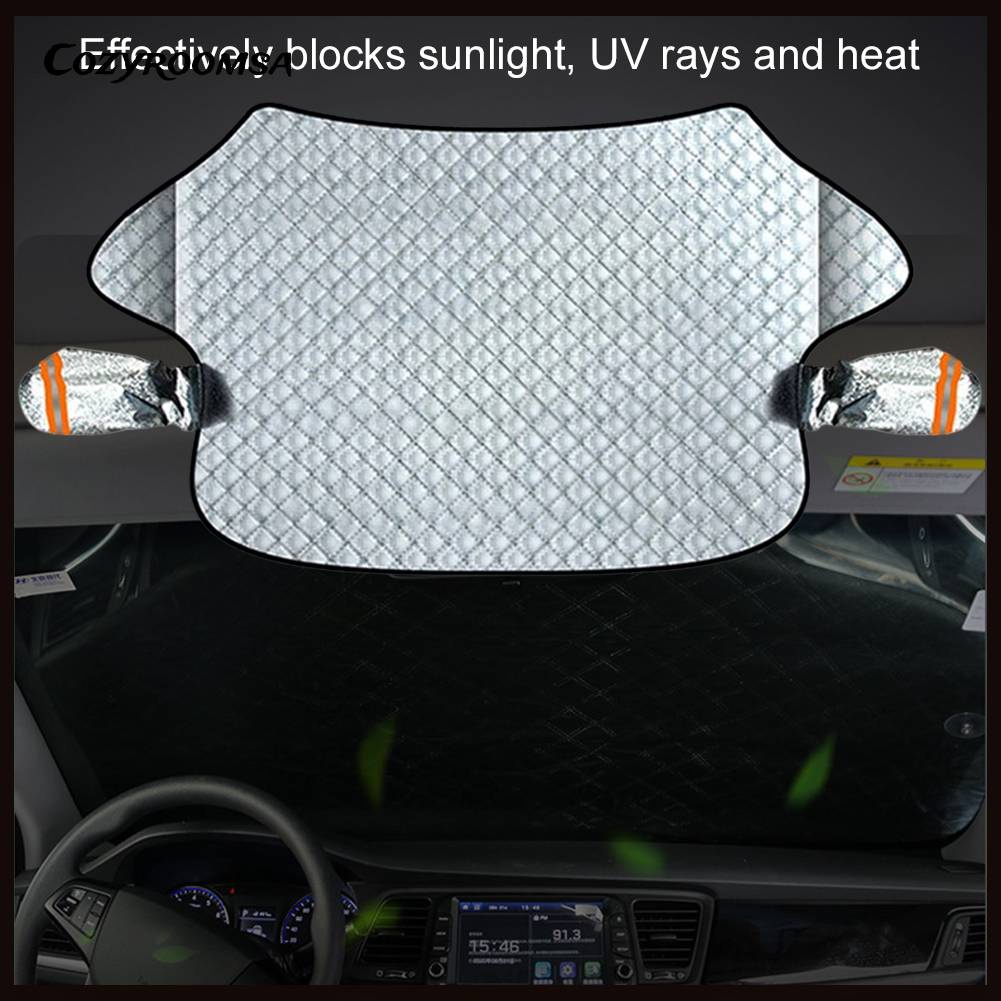 Tấm Che Nắng Chống Tia UV Gắn Kính Chắn Gió Xe Hơi Tiện Dụng