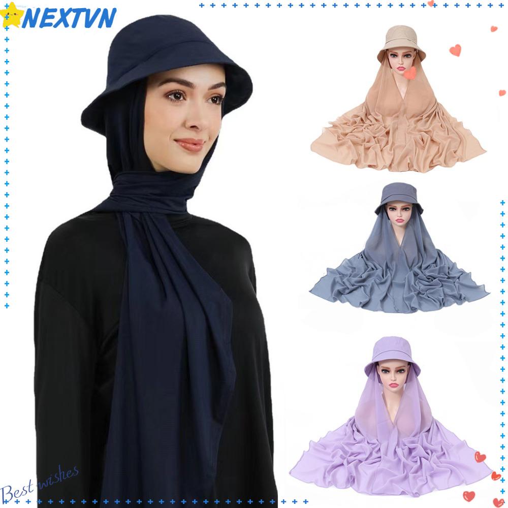 Khăn Trùm Đầu Chống Nắng Phong Cách Hồi Giáo