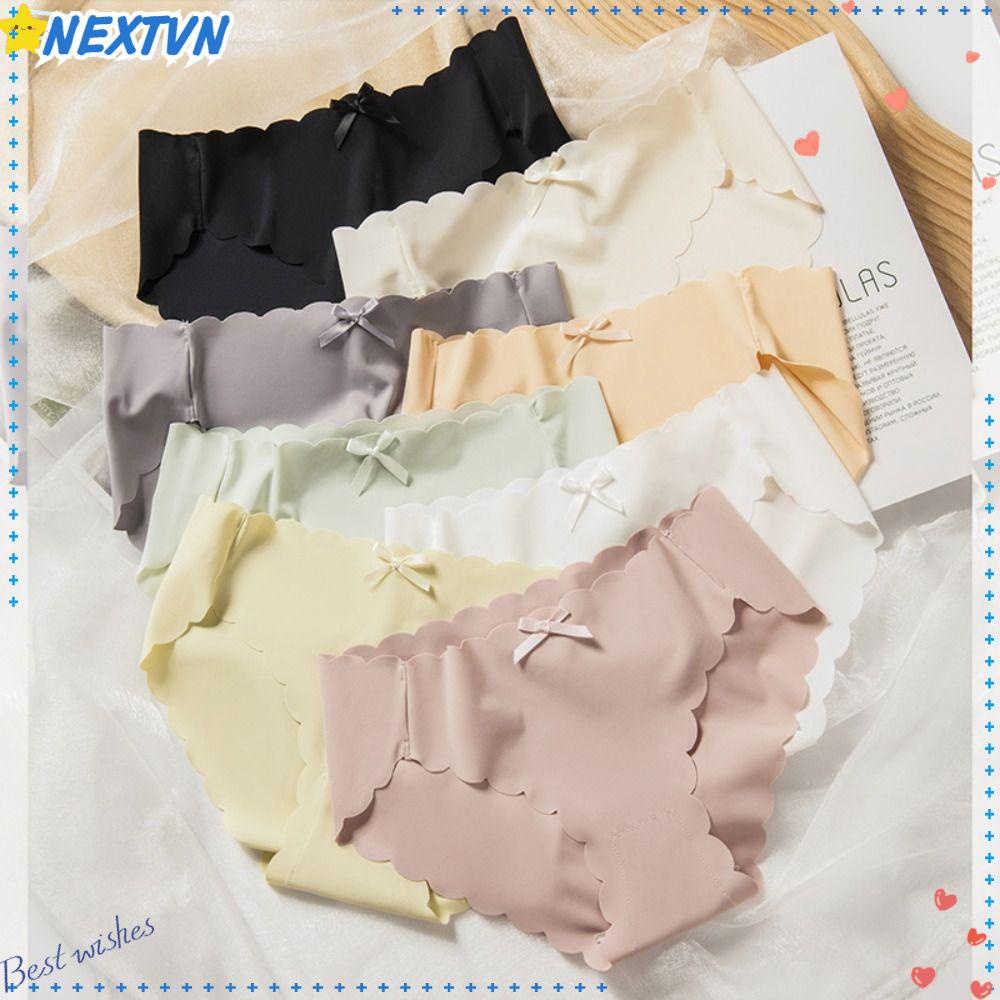 Quần Lót Lụa Lưng Vừa Thời Trang Quyến Rũ Cho Nữ