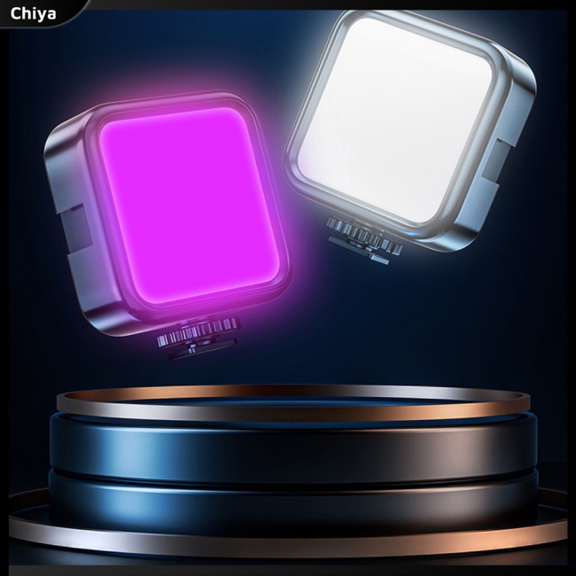 Đèn Rgb Mini Cầm Tay Có Kẹp Gắn Điện Thoại Di Động Hỗ Trợ Chụp Ảnh Selfie