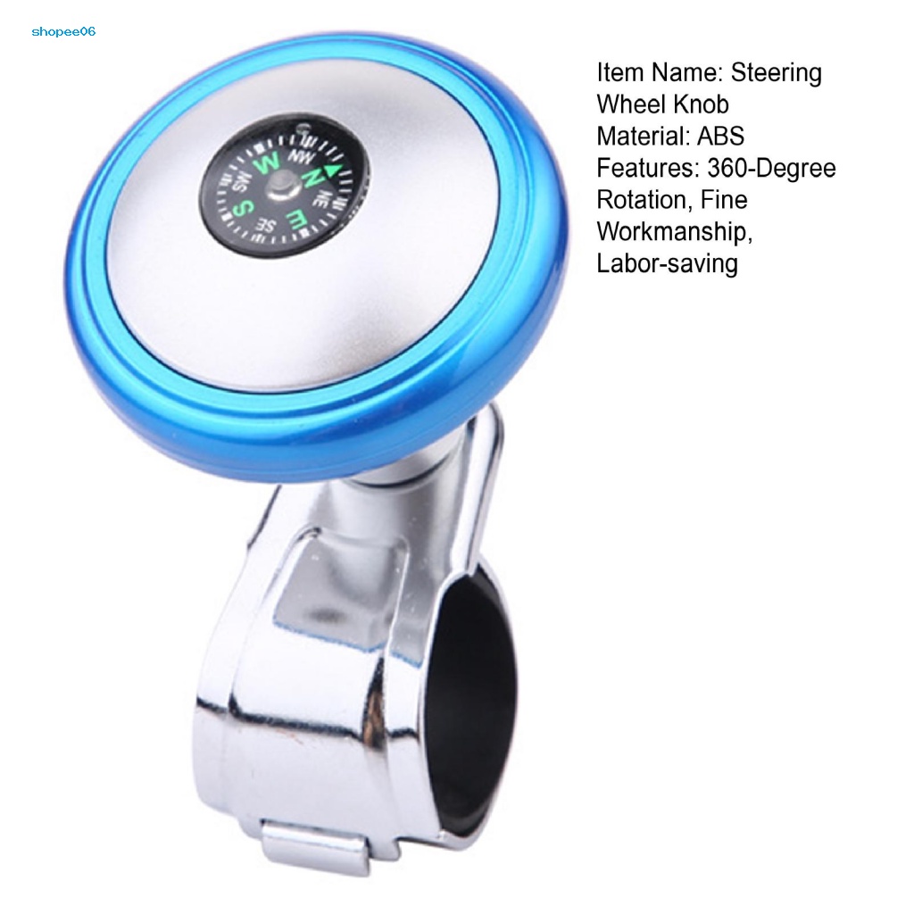 Tay Lái Trợ Lực Xoay Chống Trượt Gắn Vô Lăng Xe Hơi