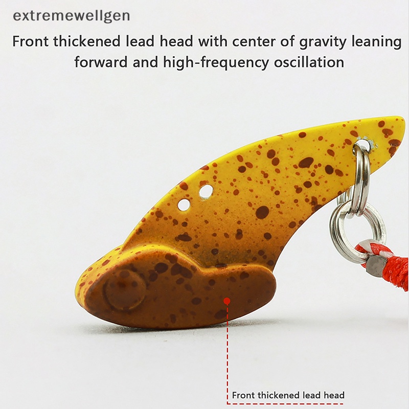 Mồi Câu Cá Giả Bằng Kim Loại Cứng Weiwu Xiaowan 2.7g 26mm