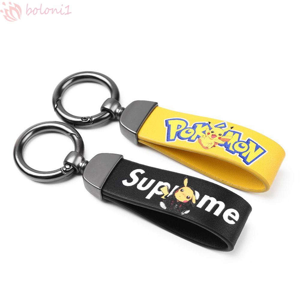 Móc Khóa Da Hình Pokemon Dễ Thương Dùng Làm Quà Tặng Sinh Nhật