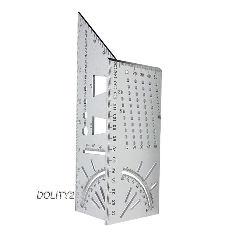 [Dolity2] Thước Đo Góc 45 / 90 Độ Chữ T Dùng Để Đo Lường Vật Liệu Gỗ