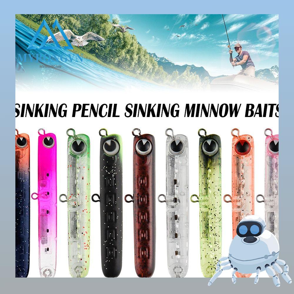 Mồi Giả Nhử Cá Nhiều Màu Sắc Gắn Móc Câu Tiện Dụng