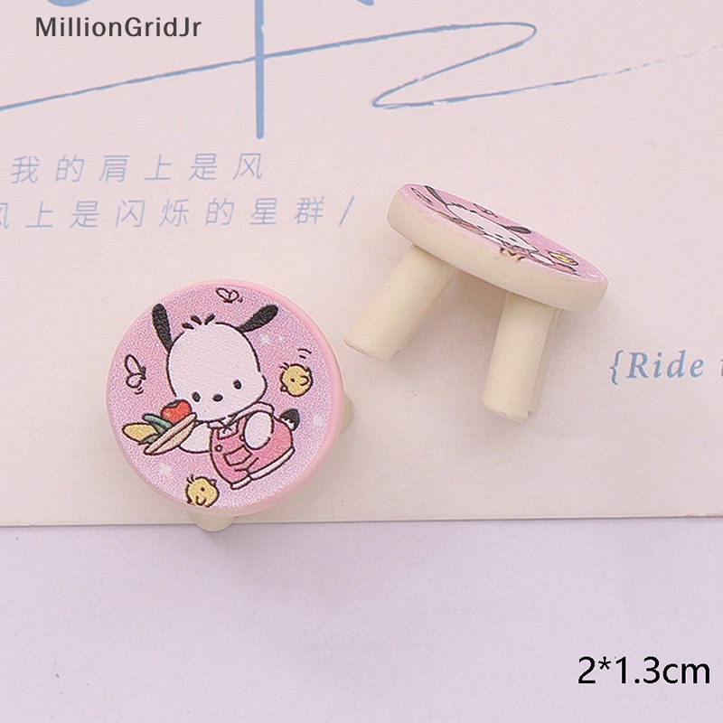 Set 5 Ghế Đẩu Tròn Dễ Thương Cho Nhà Búp Bê JR