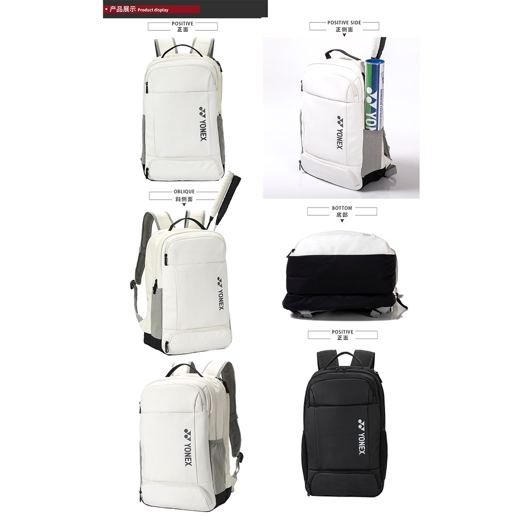 Set 3 Túi Đựng Vợt Cầu Lông / Tennis Đeo Vai Dày Dặn Phong Cách Mới 2023