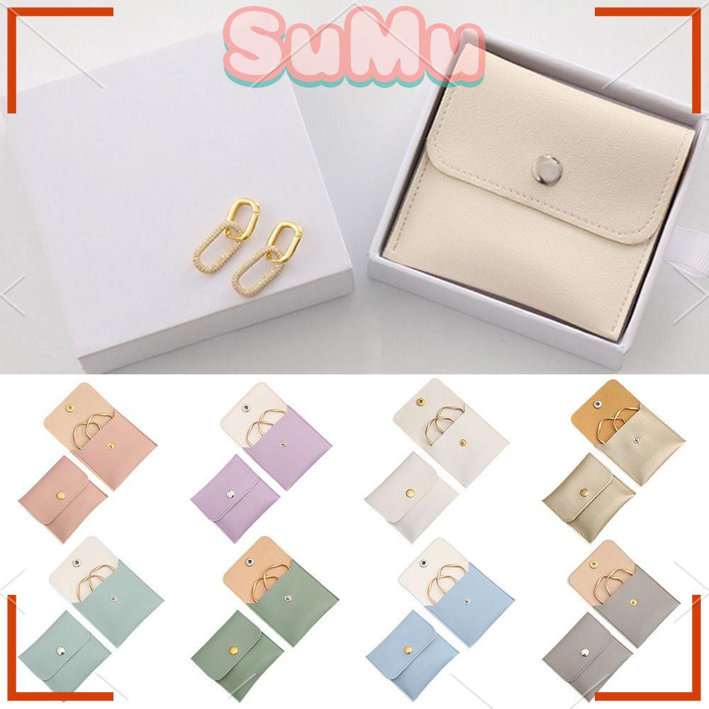 Túi Giả Da Đựng Trang Sức Thiết Kế Nhỏ Gọn Tiện Lợi