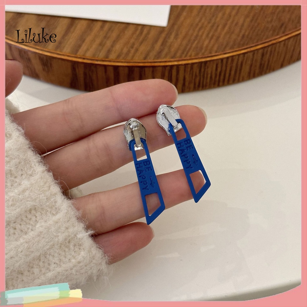 1 Đôi Bông Tai Hình Đôi Mắt Màu Sắc Tươi Sáng Vui Nhộn Không Gây Dị Ứng