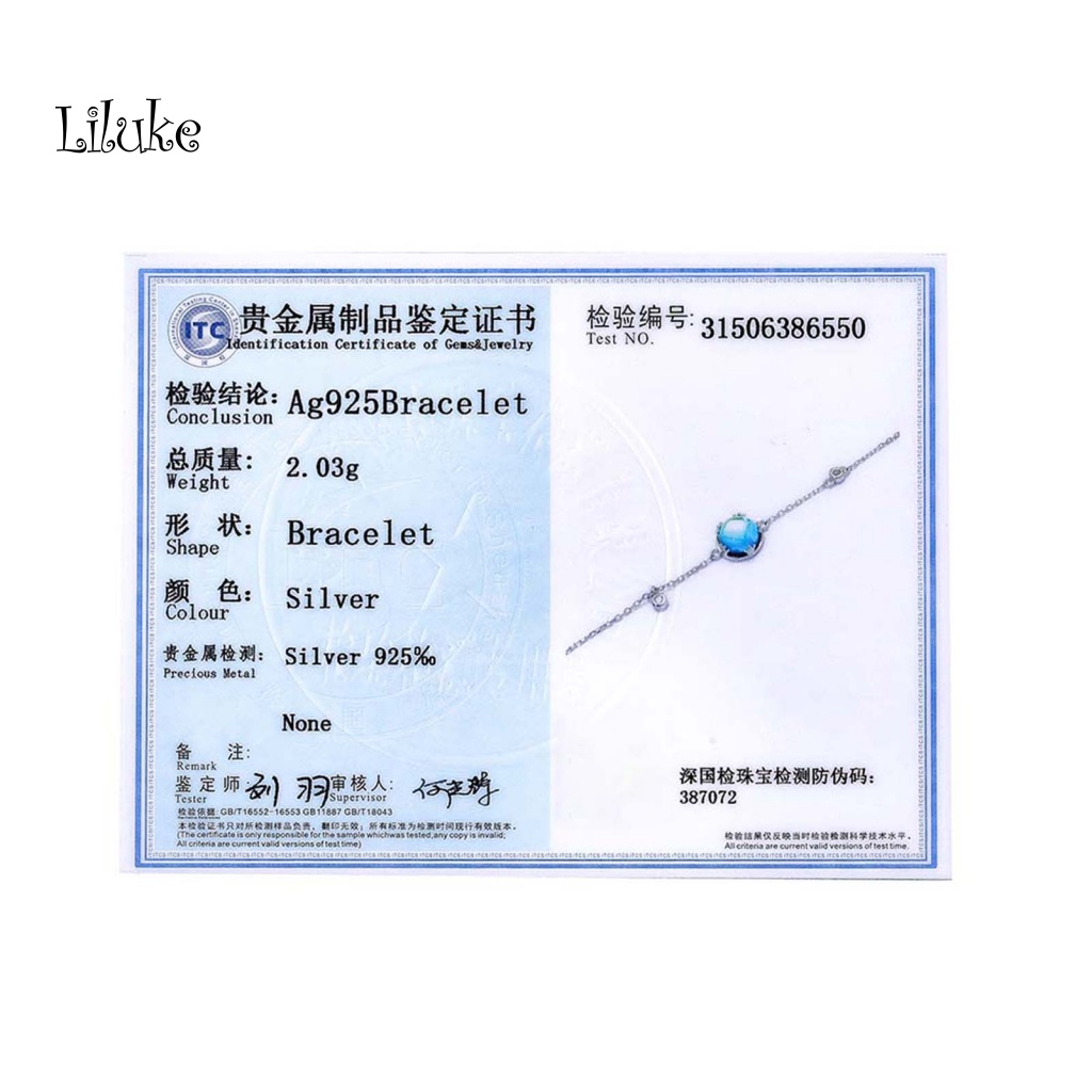 Vòng Tay Hợp Kim Mạ Bạc Trang Trí Đá Zirconia Thời Trang Cho Nữ