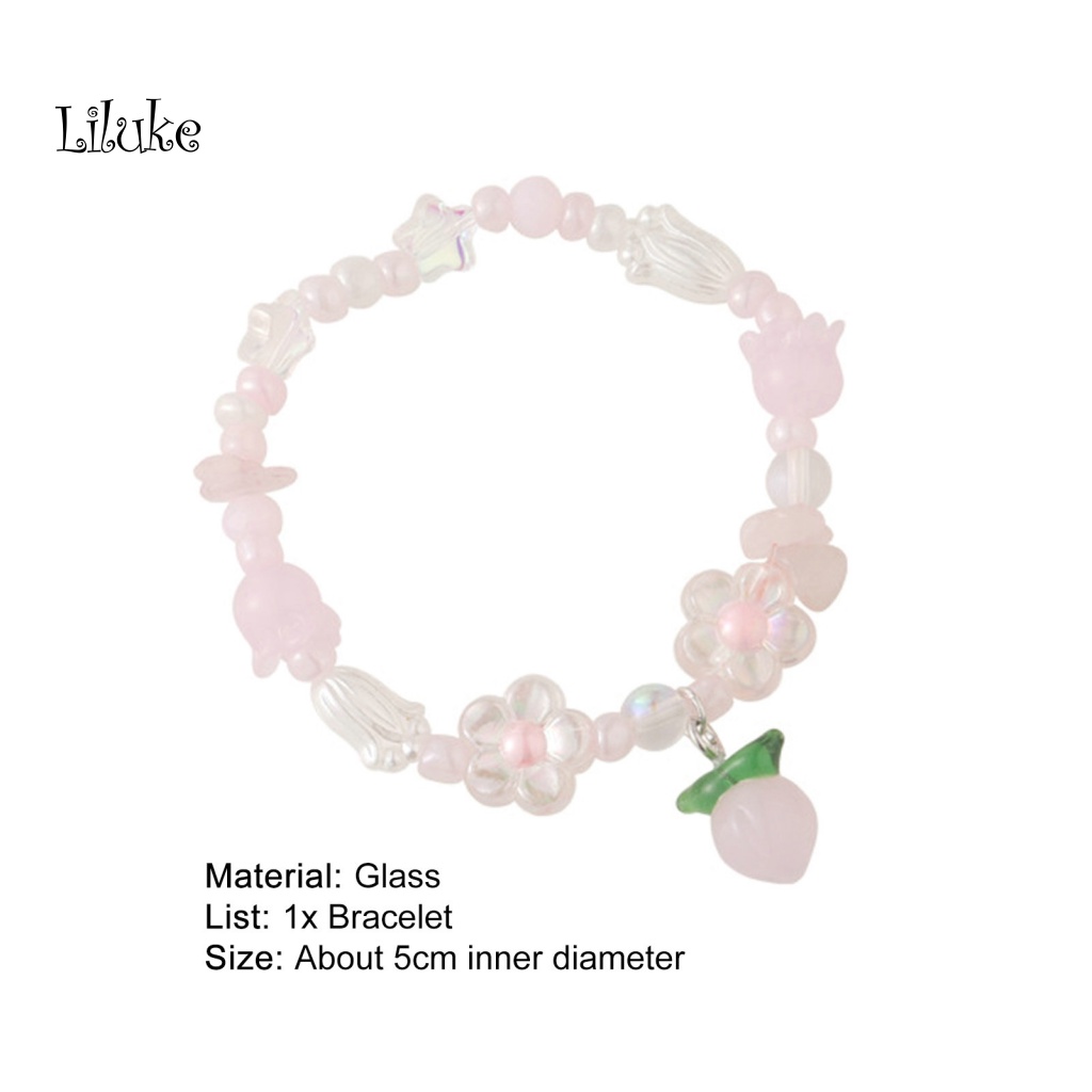 Vòng Tay Chuỗi Hạt Màu Sắc Xinh Xắn Thời Trang Cho Nữ