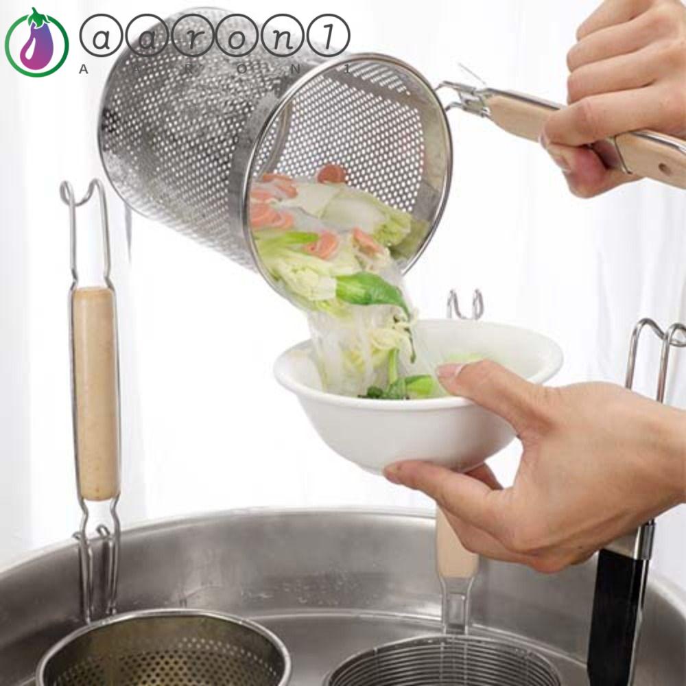 1 Dụng Cụ Hỗ Trợ Nấu Ăn Đa Năng Có Tay Cầm Bằng Gỗ