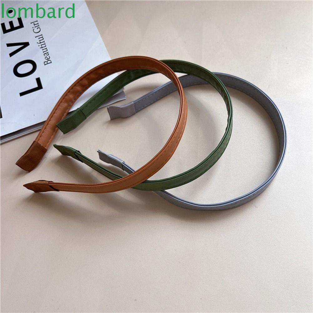 Băng đô cài tóc rửa mặt Bằng Da PU Đơn Giản Ngọt Ngào Cho Nữ