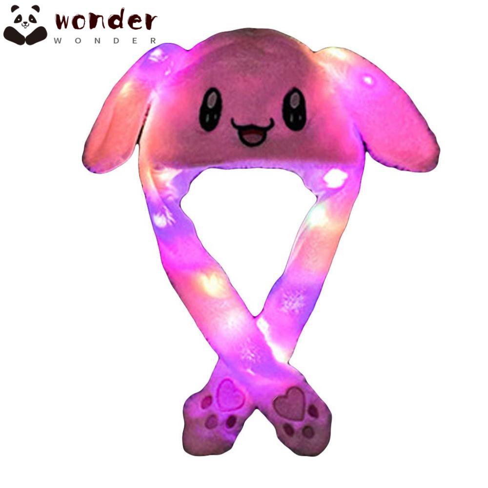 Nón Bông Tai Thỏ Hoạt Hình Có Thể Chuyển Động Hóa Trang Cho Nữ