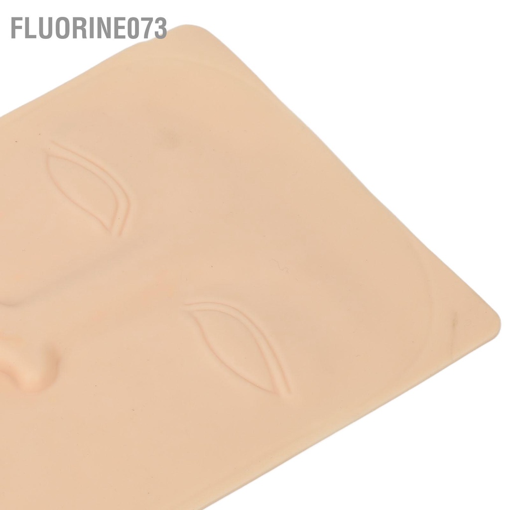 Fluorine073 10 Chiếc Hình Xăm Thực Hành Da Mặt Đôi Mắt 3D Silicone Microblading